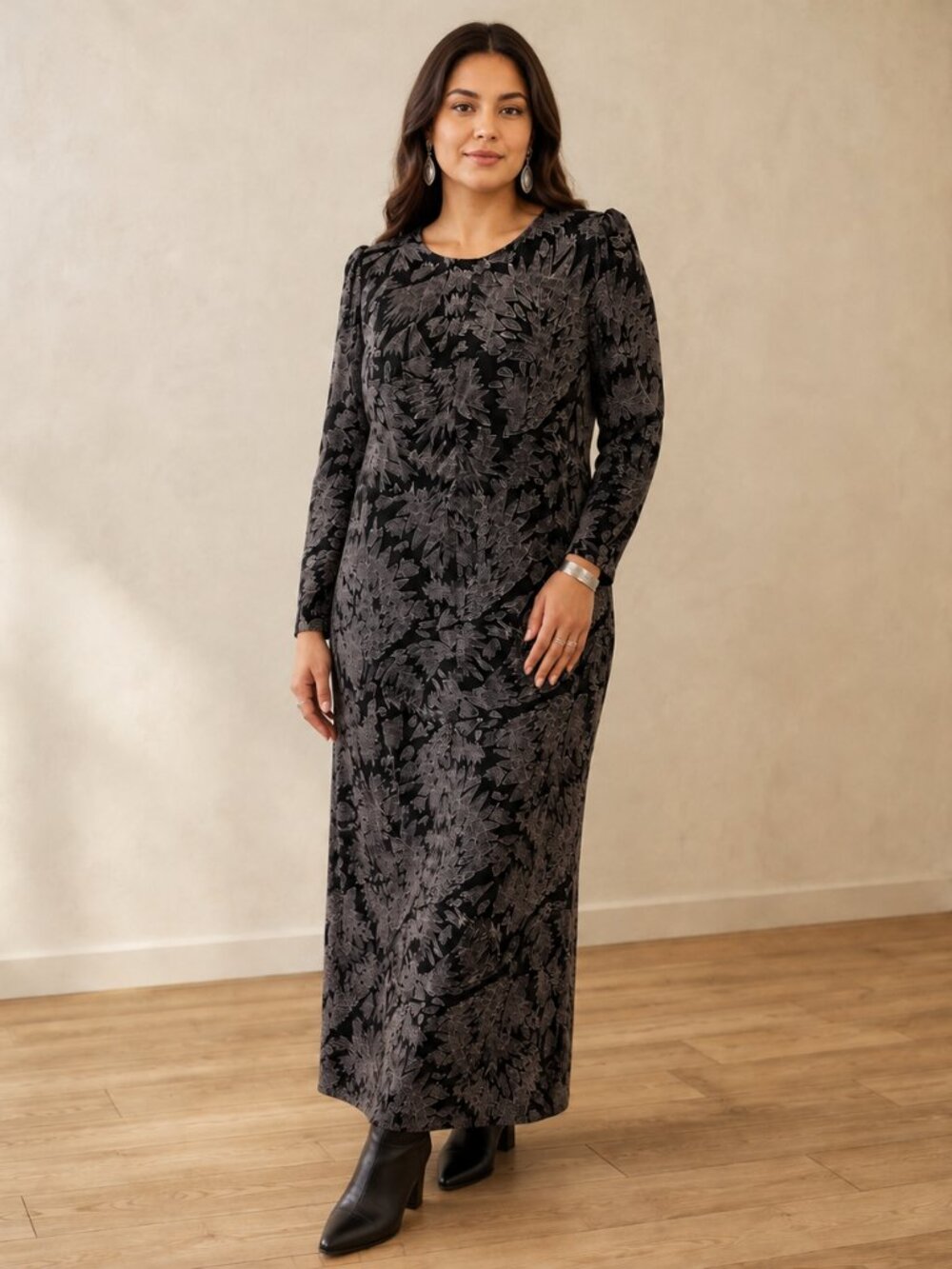 Part Two Copenhagen designer, maxi dress black NWT SZ 42